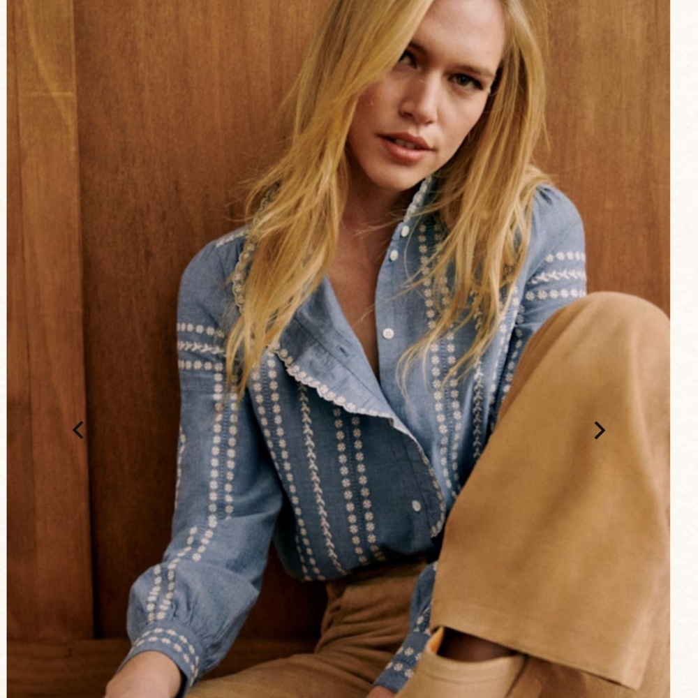 Sezane Chlo shirt Size 36